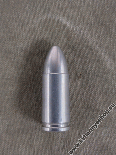Vybíjecí, školní náboj hliníkový 9mm Luger